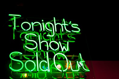 Tonight's show sold out