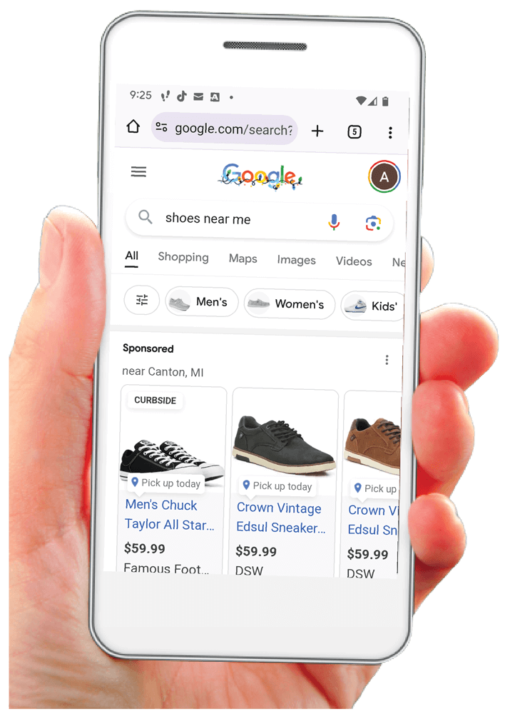google shopping ad