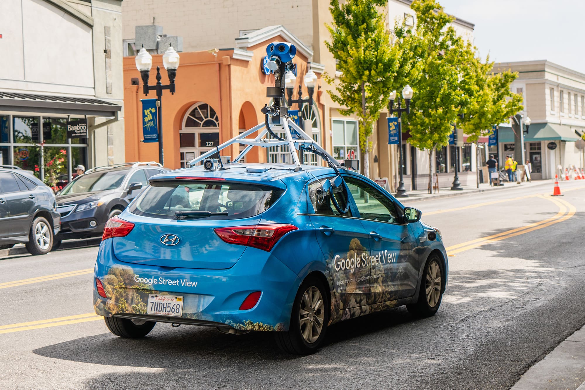 Google Location Vehicle